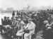 Crowd on pier
