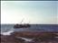 Boat aground off Eday