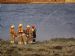 Stromness firefighters on water rescue training