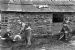 Outside the old joiner's shop at Brigend in Evie