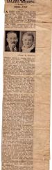 Pirie-Tait golden wedding newspaper report