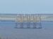 Large barge heading to windfarm