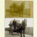 Magnus Russell with van in 1890s restored